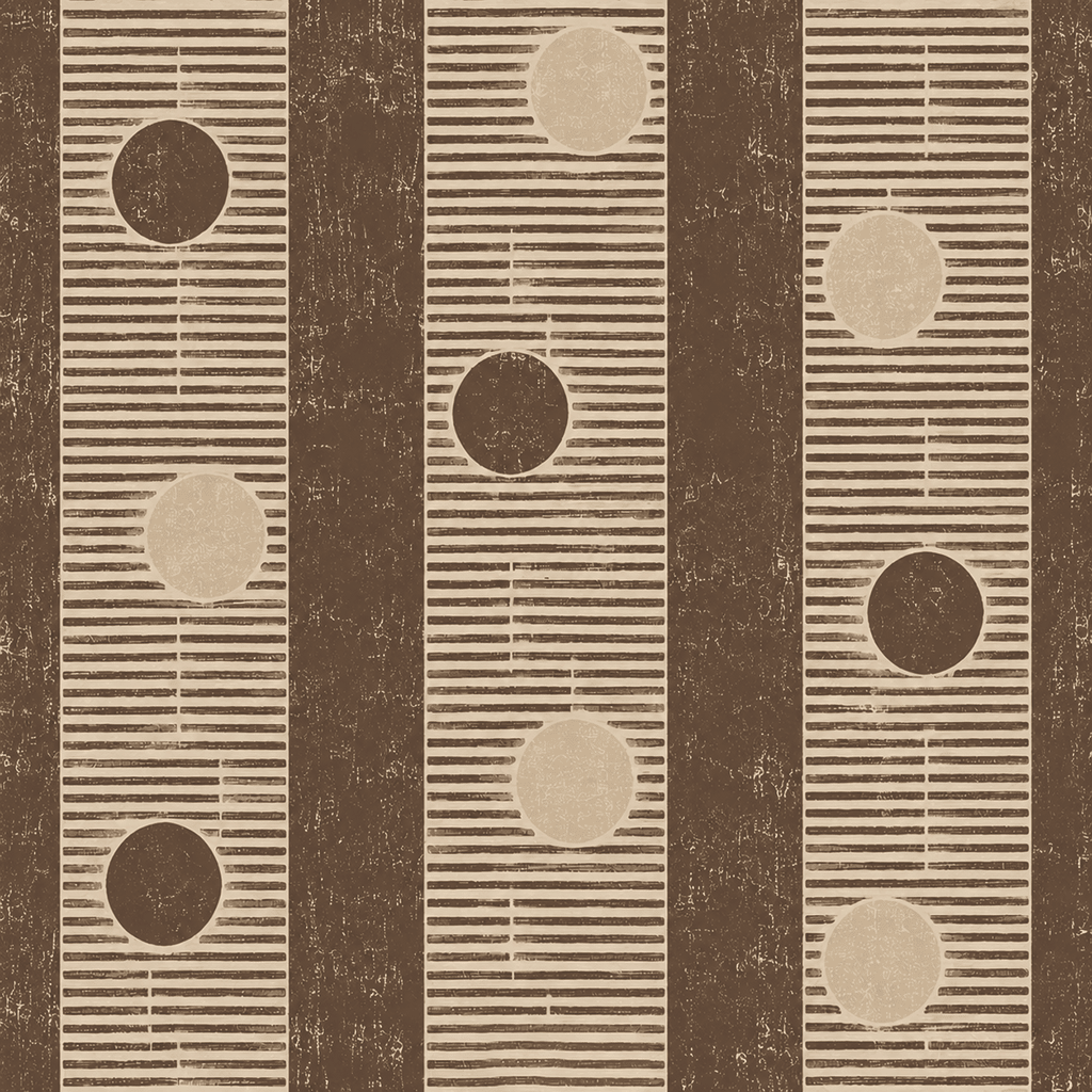 Umber Solstice Wallpaper - Painted Paper