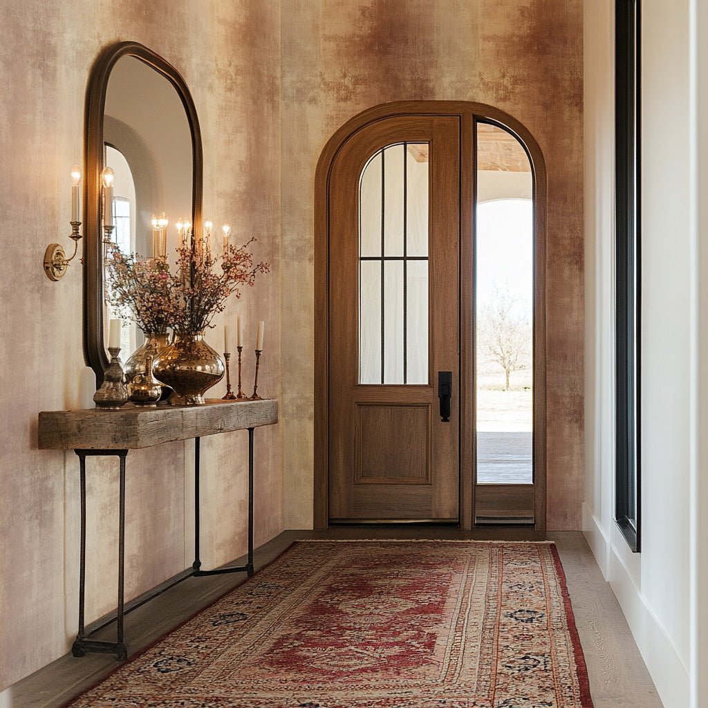 Umber Veil Wallpaper - Painted Paper