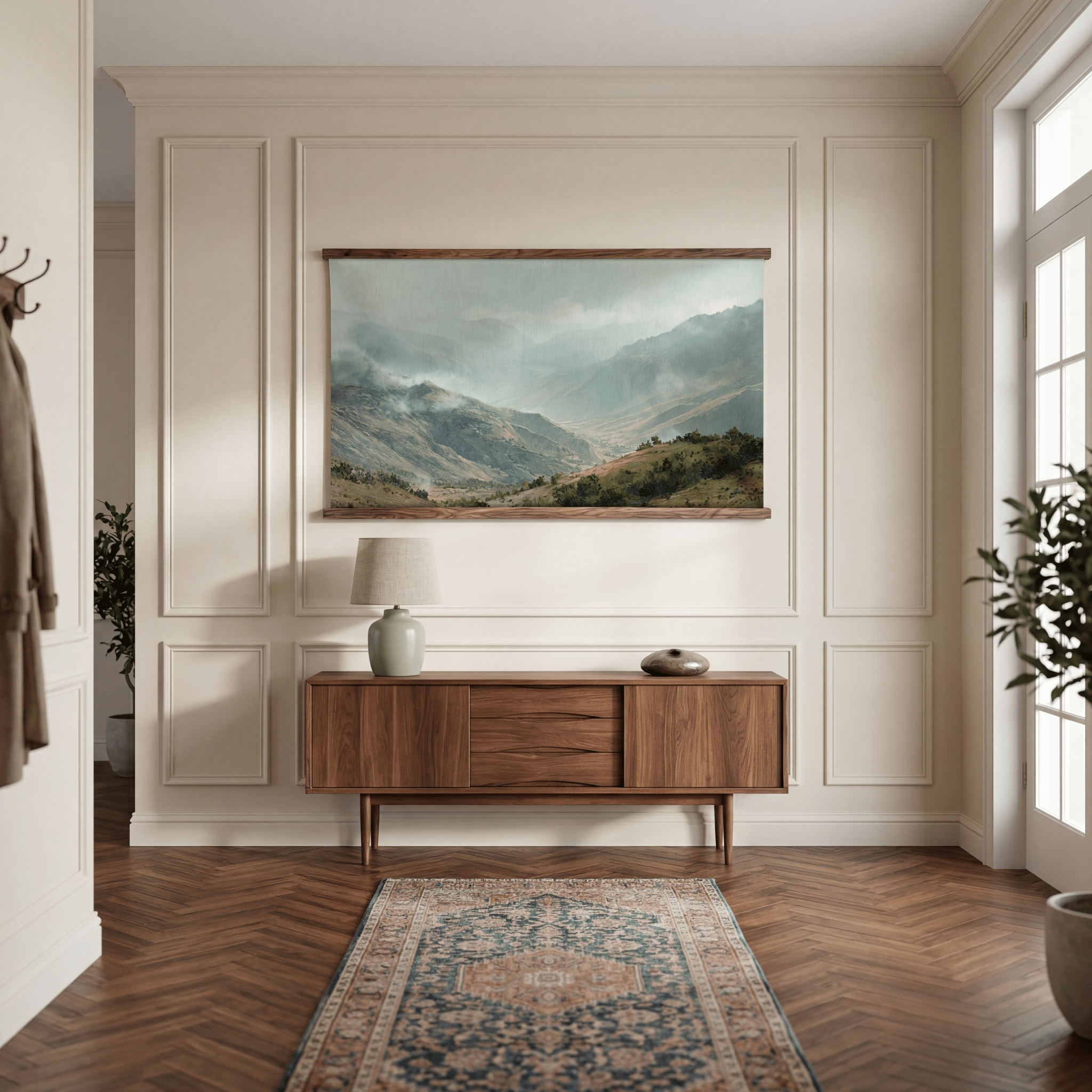 Valley Echos - Tapestry - Painted Paper