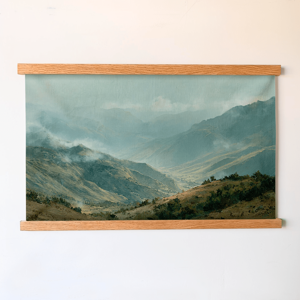 Valley Echos - Tapestry - Painted Paper