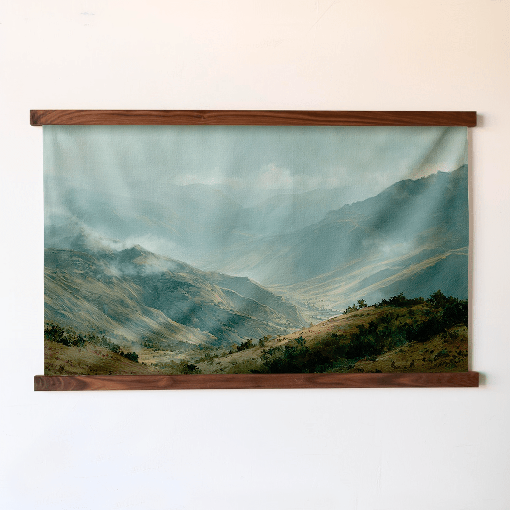 Valley Echos - Tapestry - Painted Paper