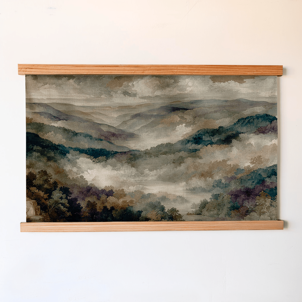 Veil of the Valley - Tapestry - Painted Paper