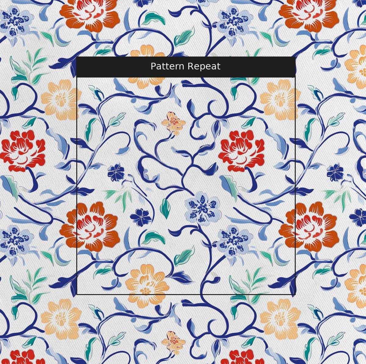 Velmira - Fabric - Painted Paper