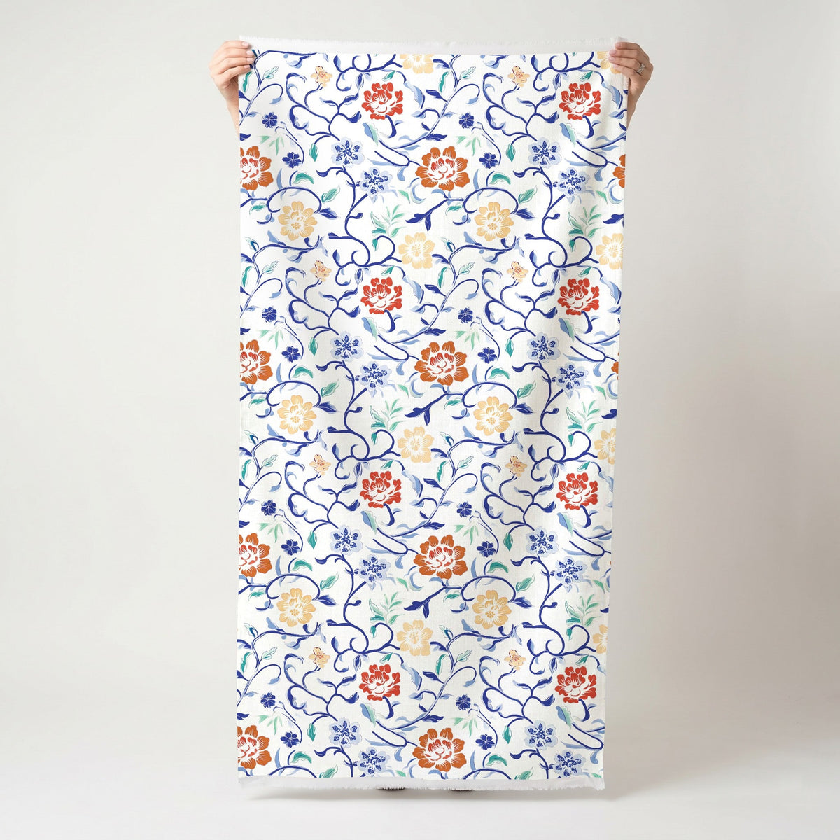 Velmira - Fabric - Painted Paper