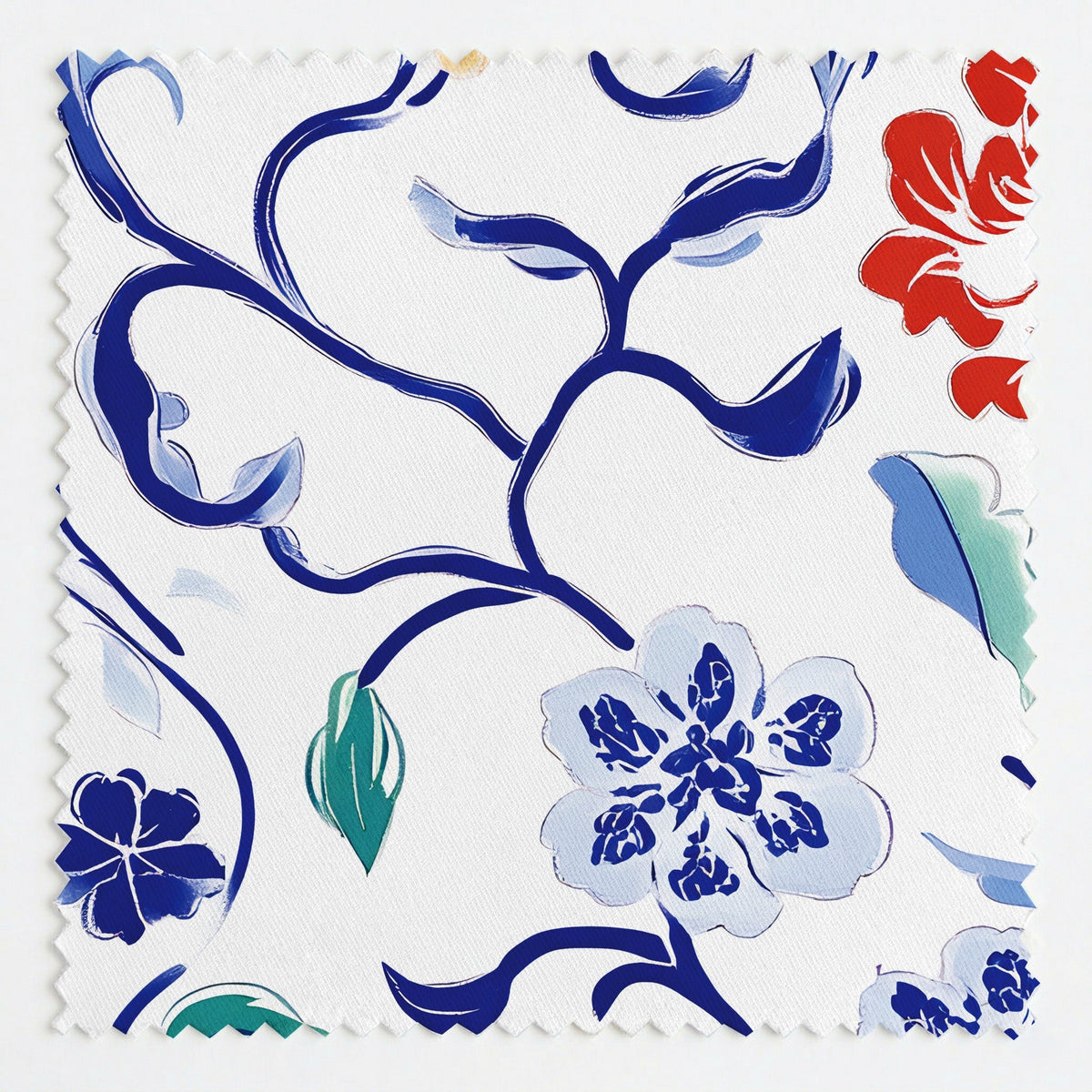 Velmira - Fabric - Painted Paper