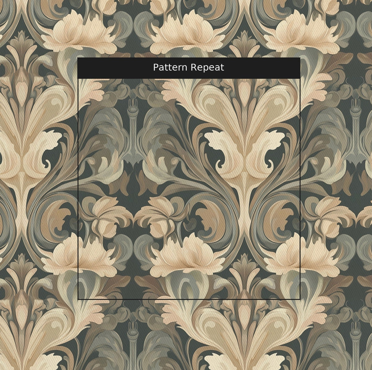 Veloria - Fabric - Painted Paper