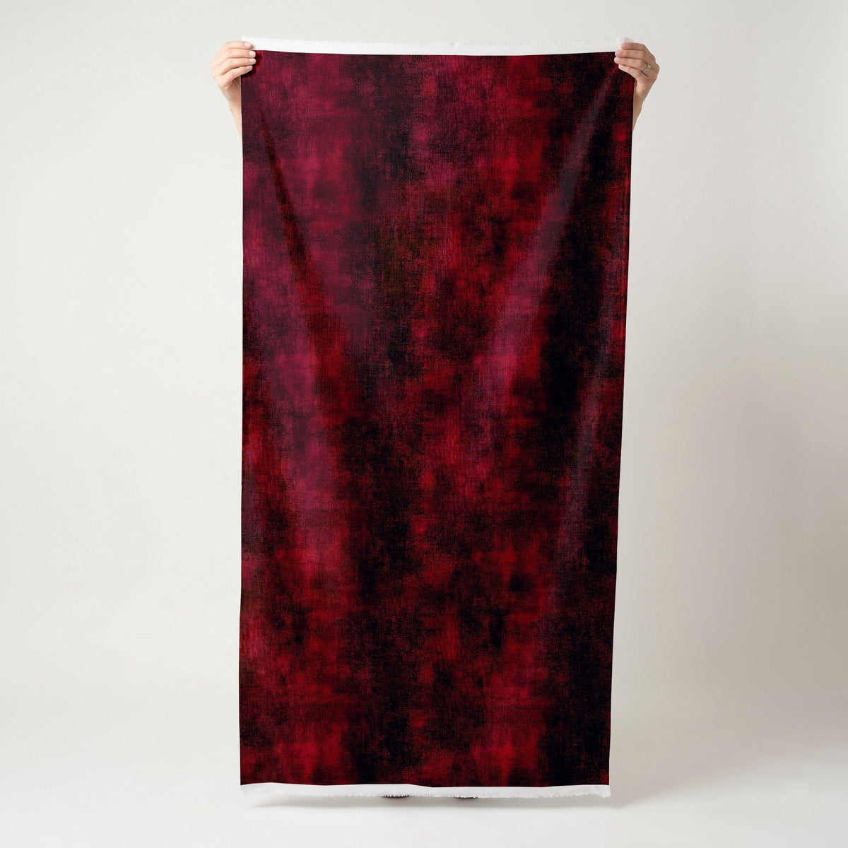Velvet Syrah - Fabric - Painted Paper