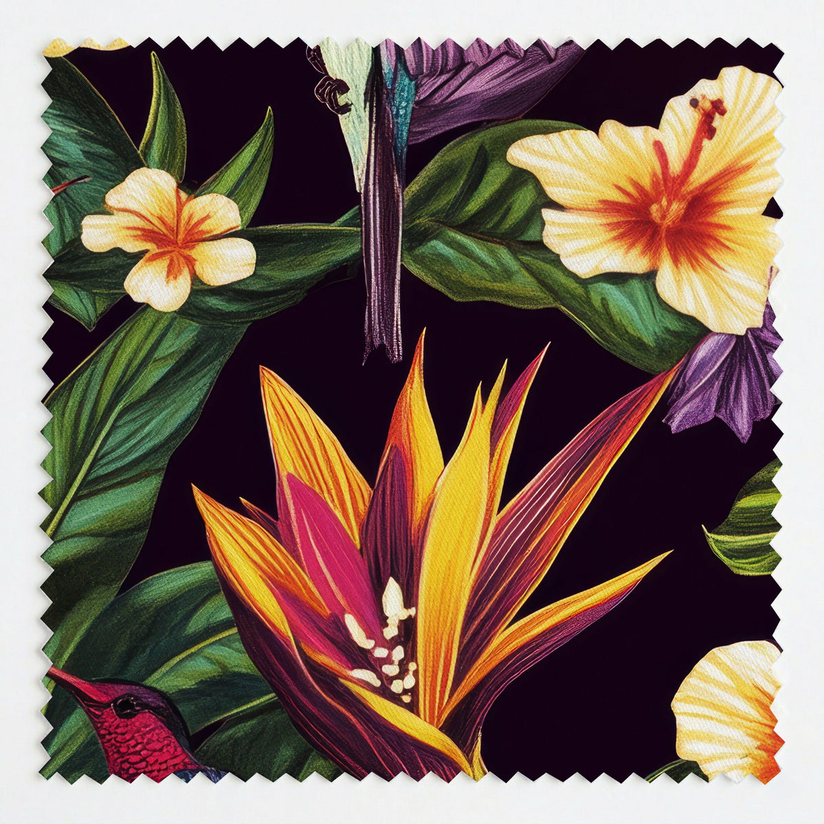 Velvet Tropic - Fabric - Painted Paper