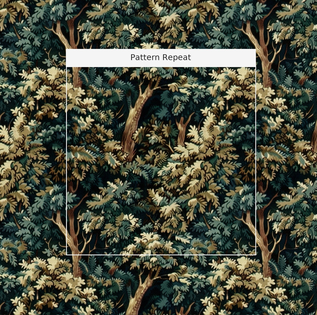 Verdant Archive - Fabric - Painted Paper