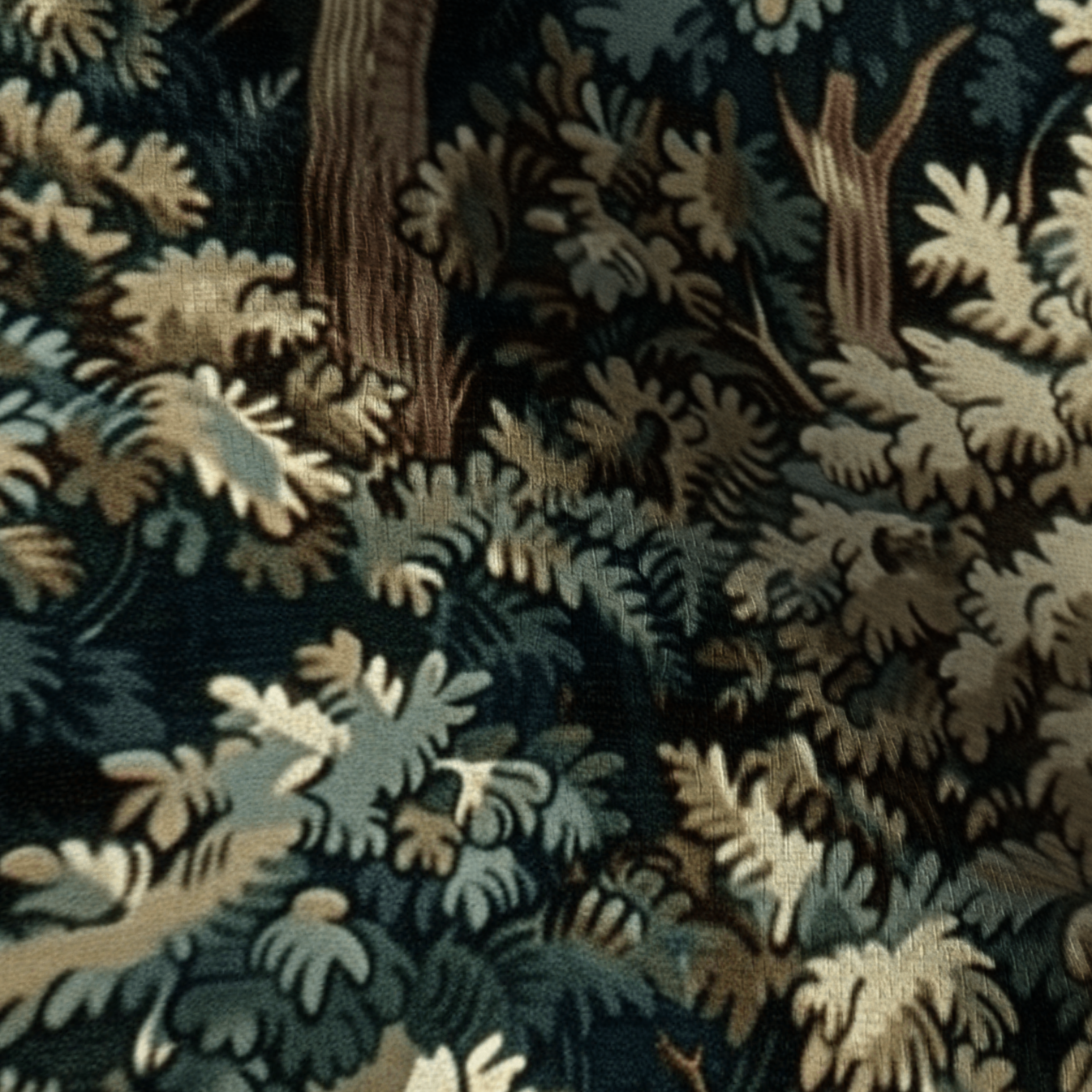 Verdant Archive Faux Grasscloth Wallpaper