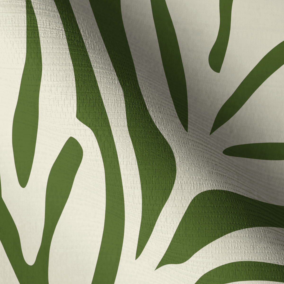 Verdant Vine Faux Grasscloth Wallpaper - Painted Paper