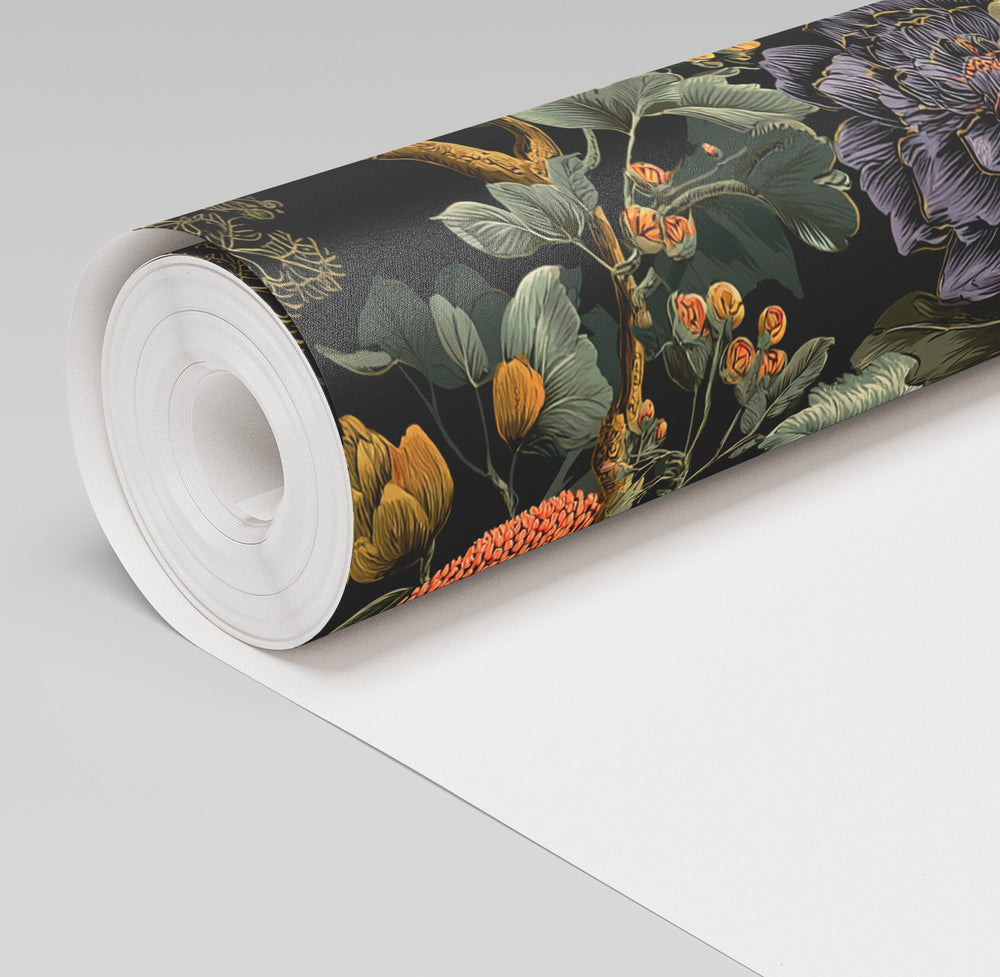 Veronica Blooms Wallpaper - Painted Paper