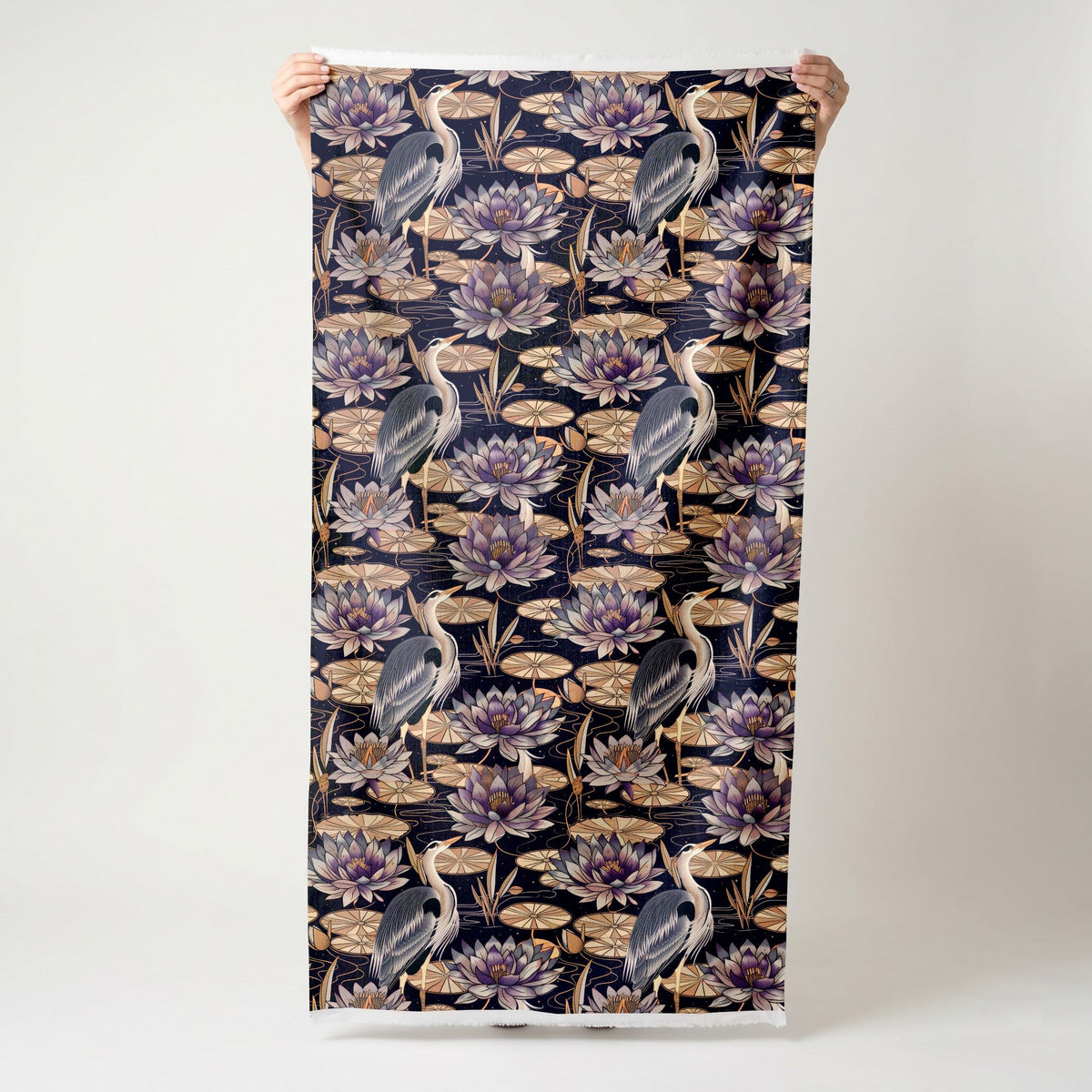 Violeta - Fabric - Painted Paper