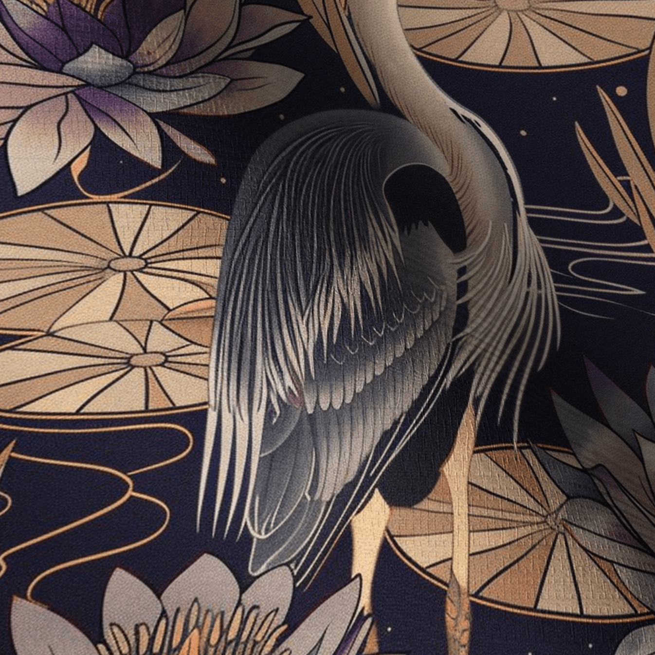 Violeta Faux Grasscloth Wallpaper - Painted Paper