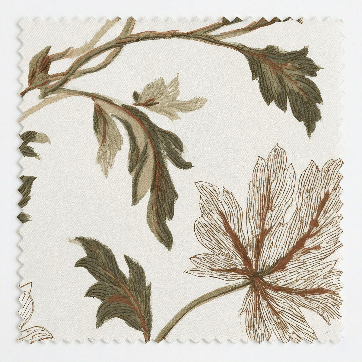 Vivienne Maple Vine - Fabric - Painted Paper