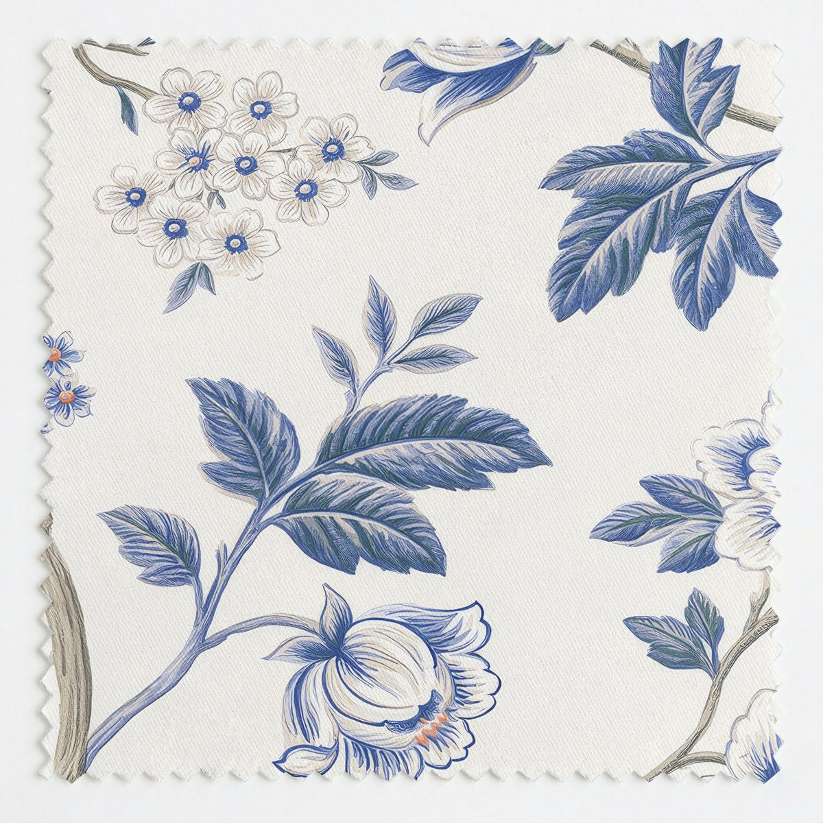 Vivienne Trail Porcelain - Fabric - Painted Paper