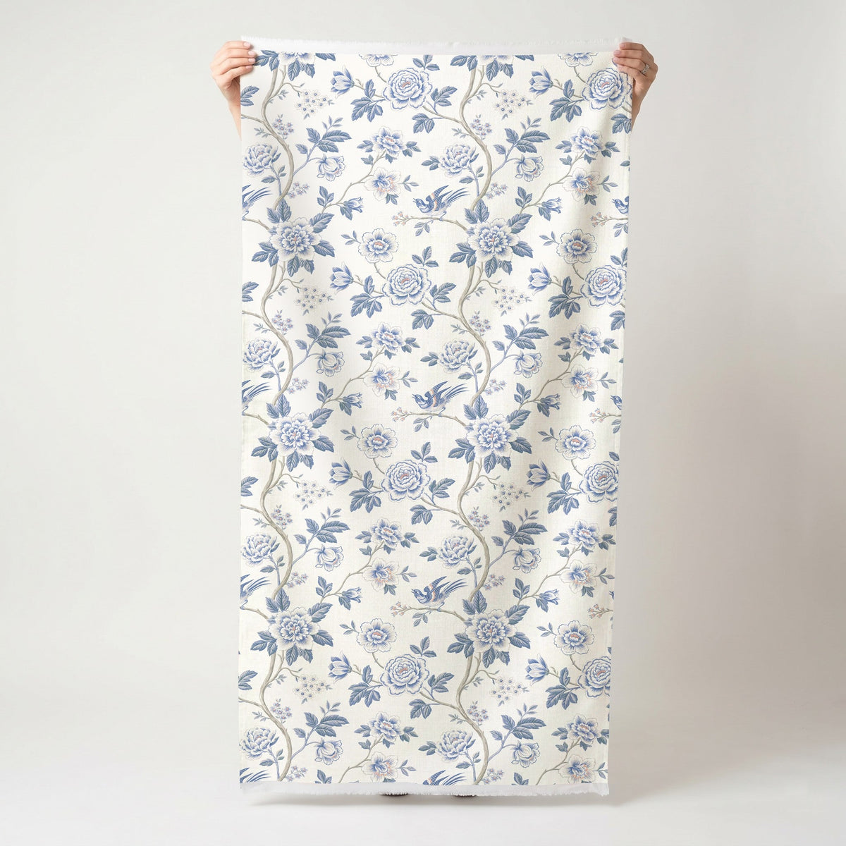 Vivienne Trail Porcelain - Fabric - Painted Paper