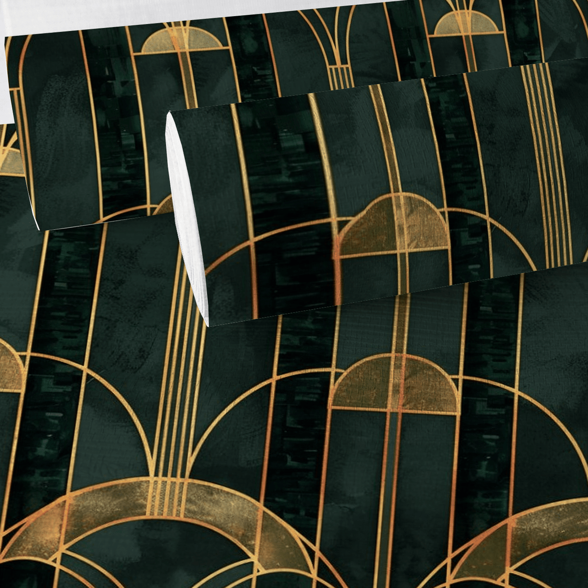 Walter Faux Grasscloth Wallpaper - Painted Paper