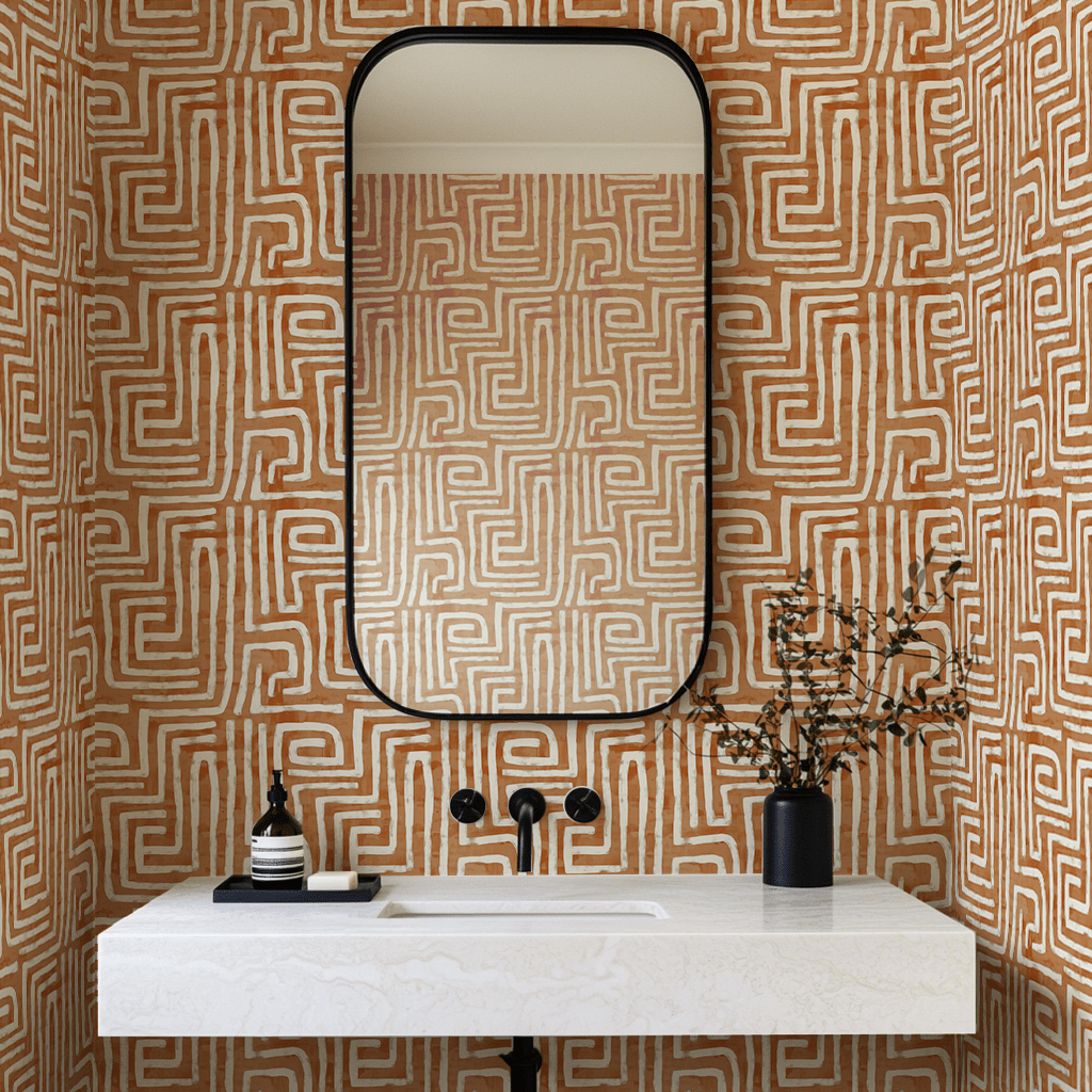 Wanderline Wallpaper – Painted Paper