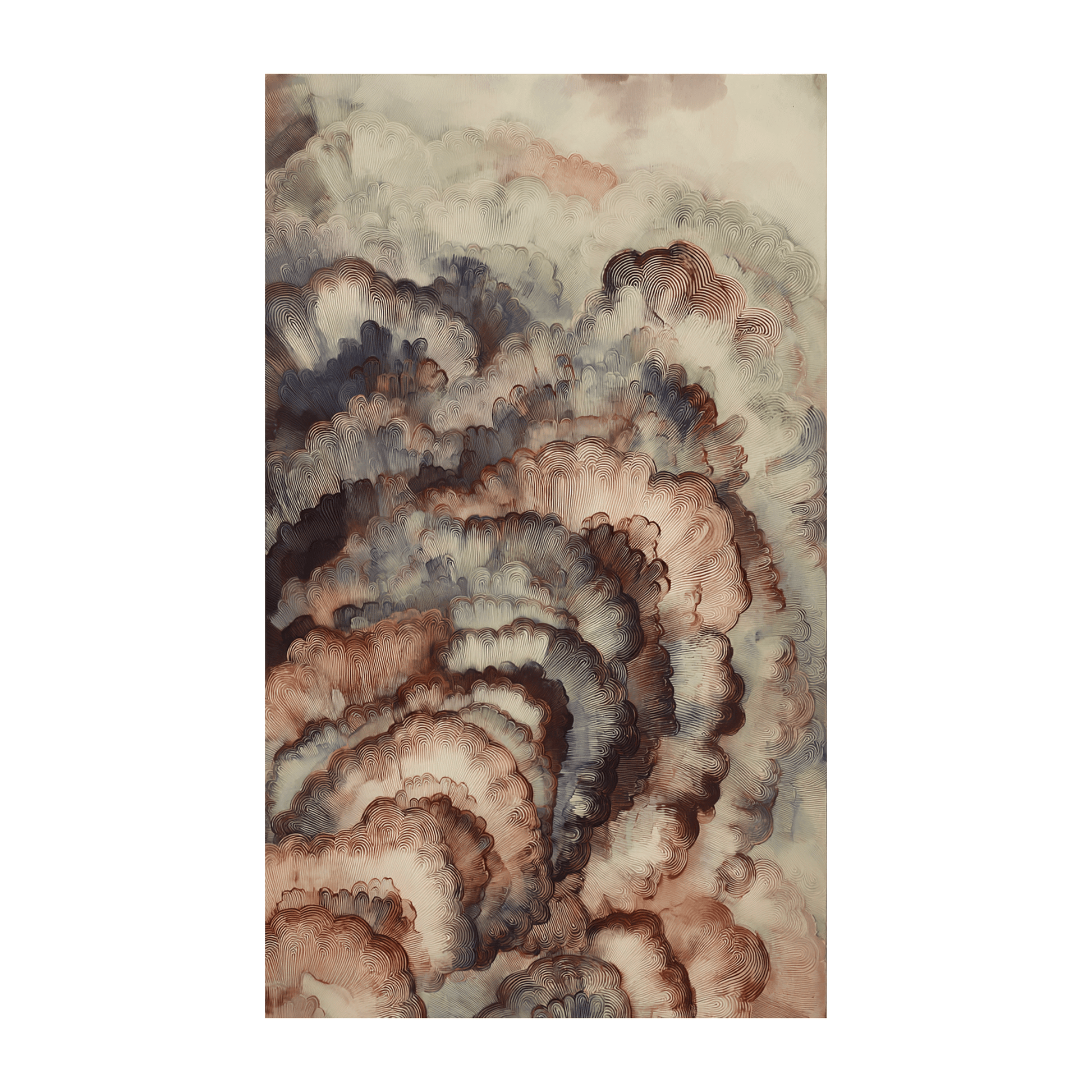 Water Marbling - Tapestry - Painted Paper
