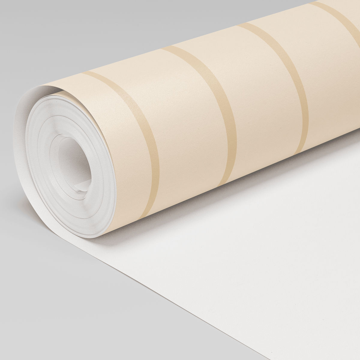 Waterline - Butter Yellow Wallpaper - Painted Paper