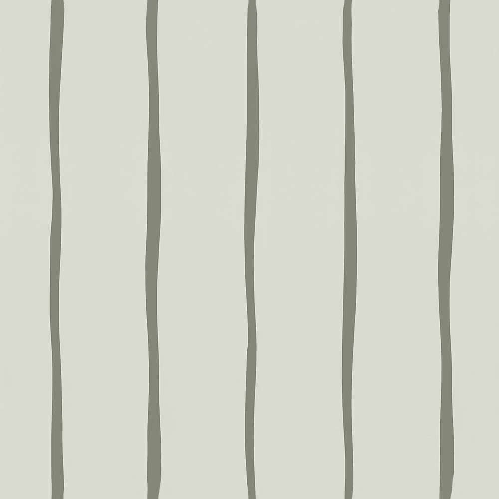 Waterline - Green on Green Wallpaper - Painted Paper