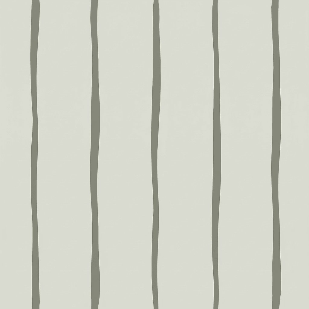 Waterline - Green on Green Wallpaper - Painted Paper