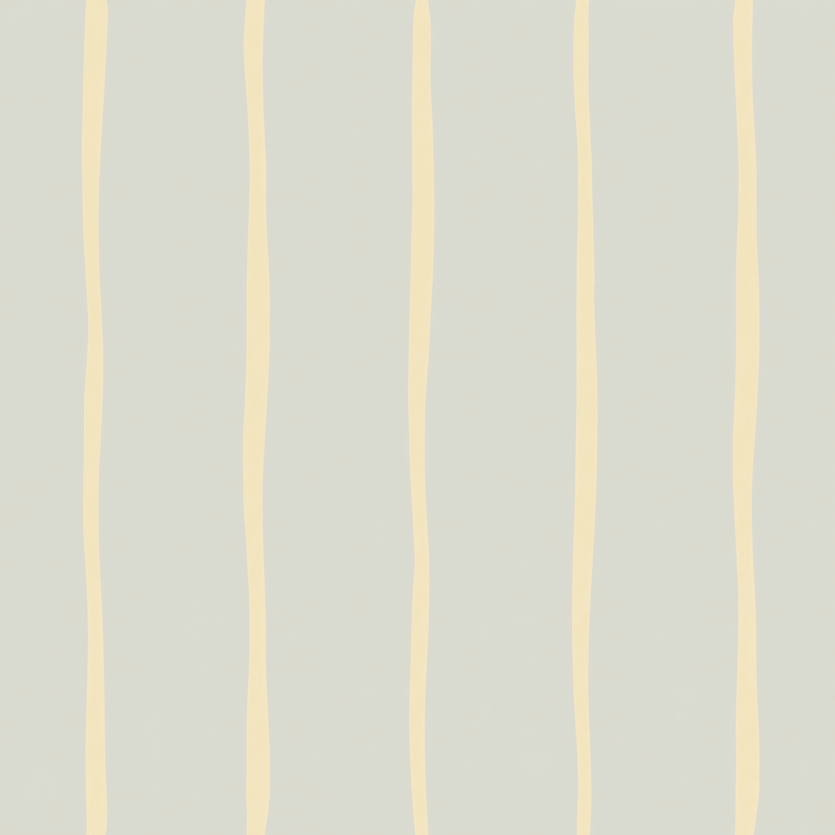 Waterline - Sage & Butter Wallpaper - Painted Paper