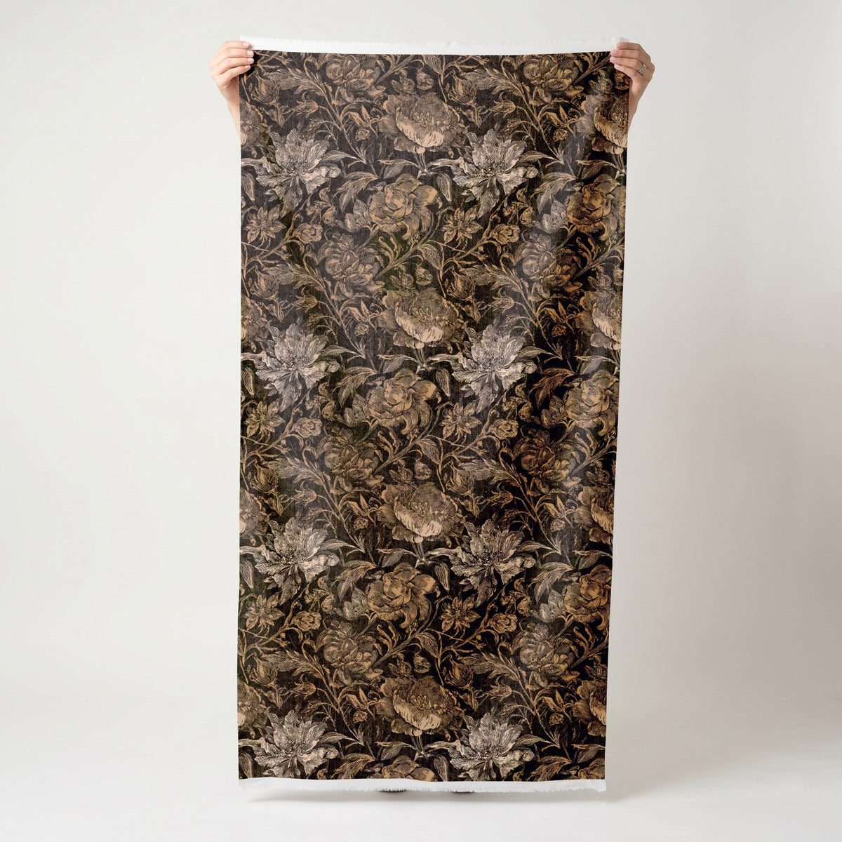 Weathered Pine - Fabric - Painted Paper