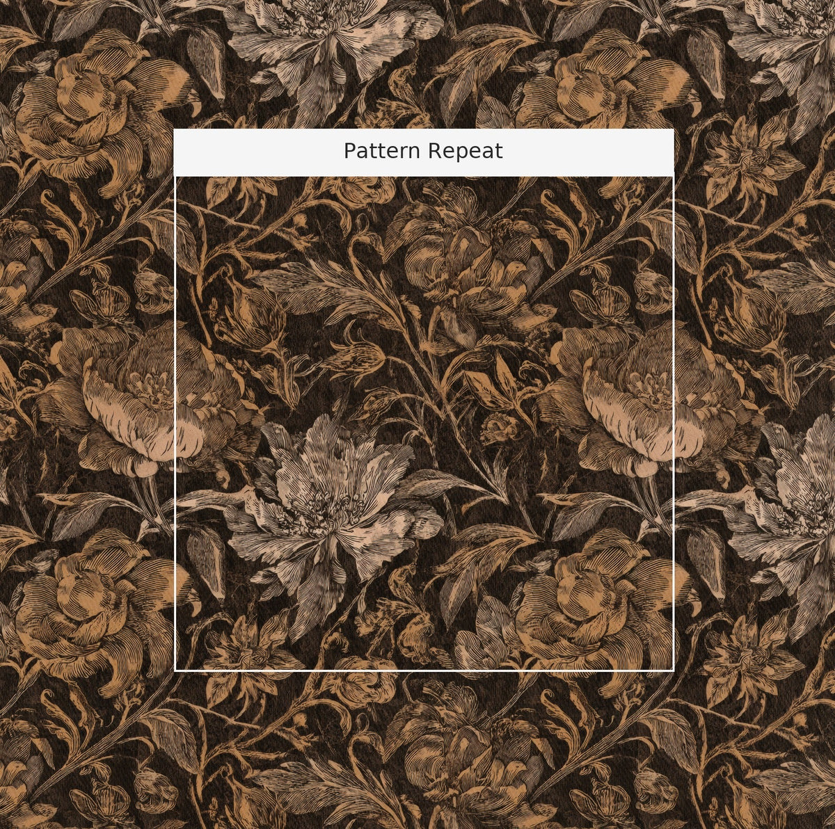 Weathered Pine - Fabric - Painted Paper