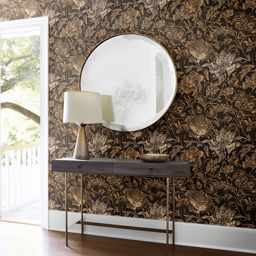 Weathered Pine Wallpaper - Painted Paper