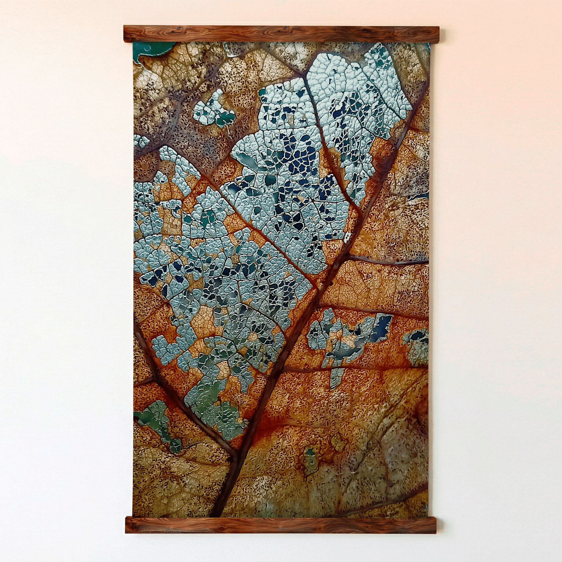Weathered Veins - Tapestry - Painted Paper