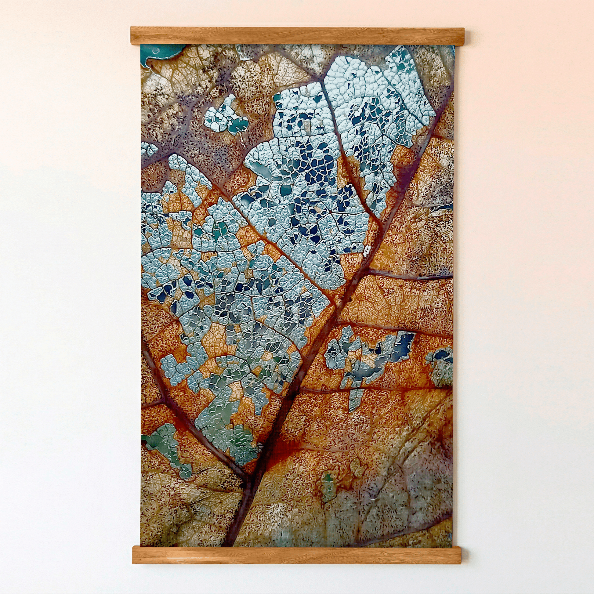 Weathered Veins - Tapestry - Painted Paper