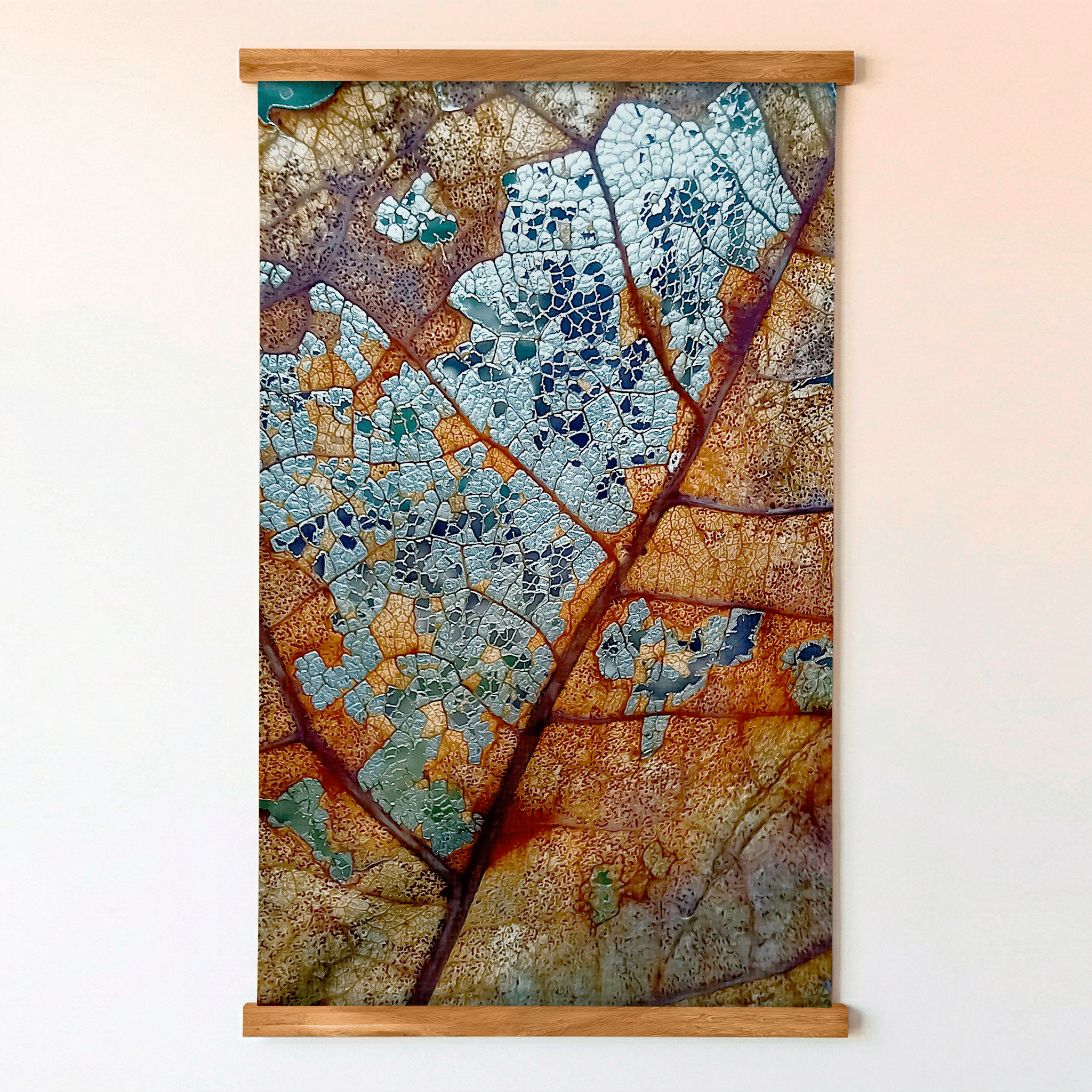 Weathered Veins - Tapestry - Painted Paper