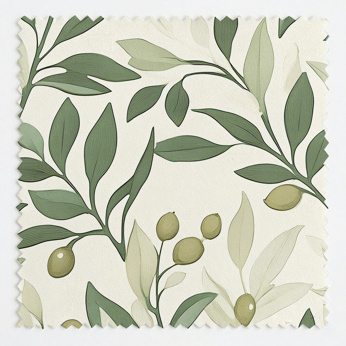 Whispering Vines - Fabric - Painted Paper