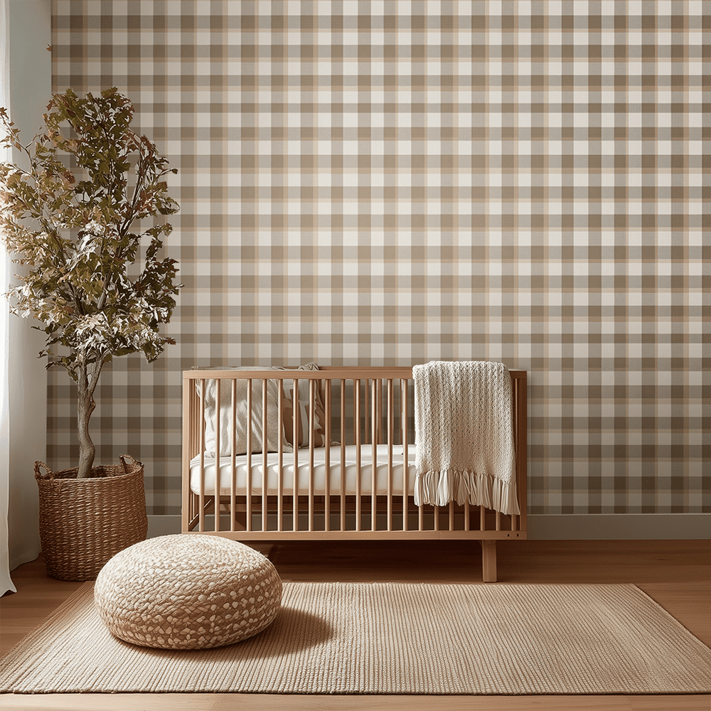 Whittaker Check Wallpaper - Painted Paper