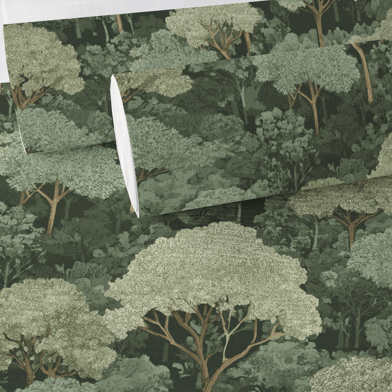 Wild Cypress Faux Grasscloth Wallpaper - Painted Paper