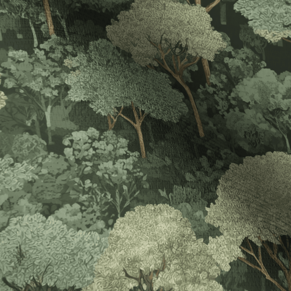Wild Cypress Faux Grasscloth Wallpaper - Painted Paper