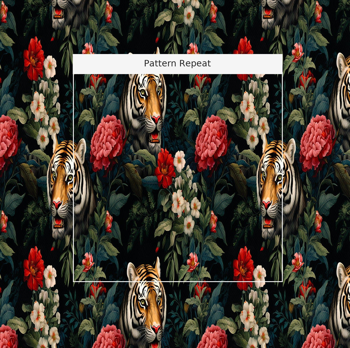 Wild Elegance - Fabric - Painted Paper