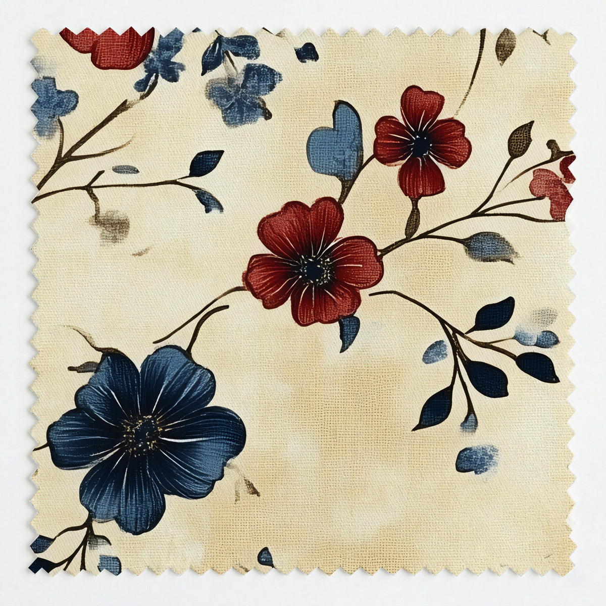 Wildberry Vine - Fabric - Painted Paper
