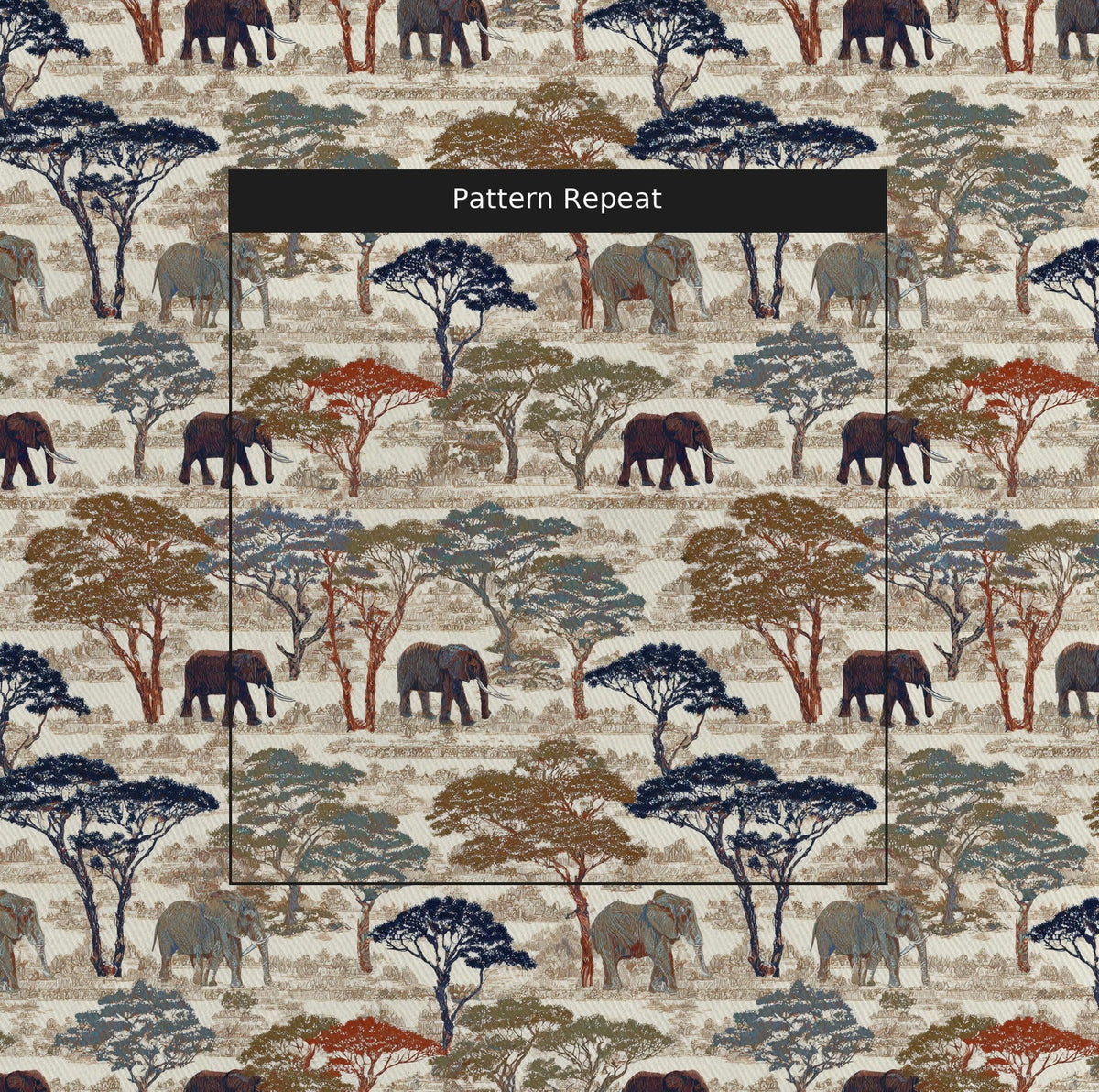 Wilder - Fabric - Painted Paper