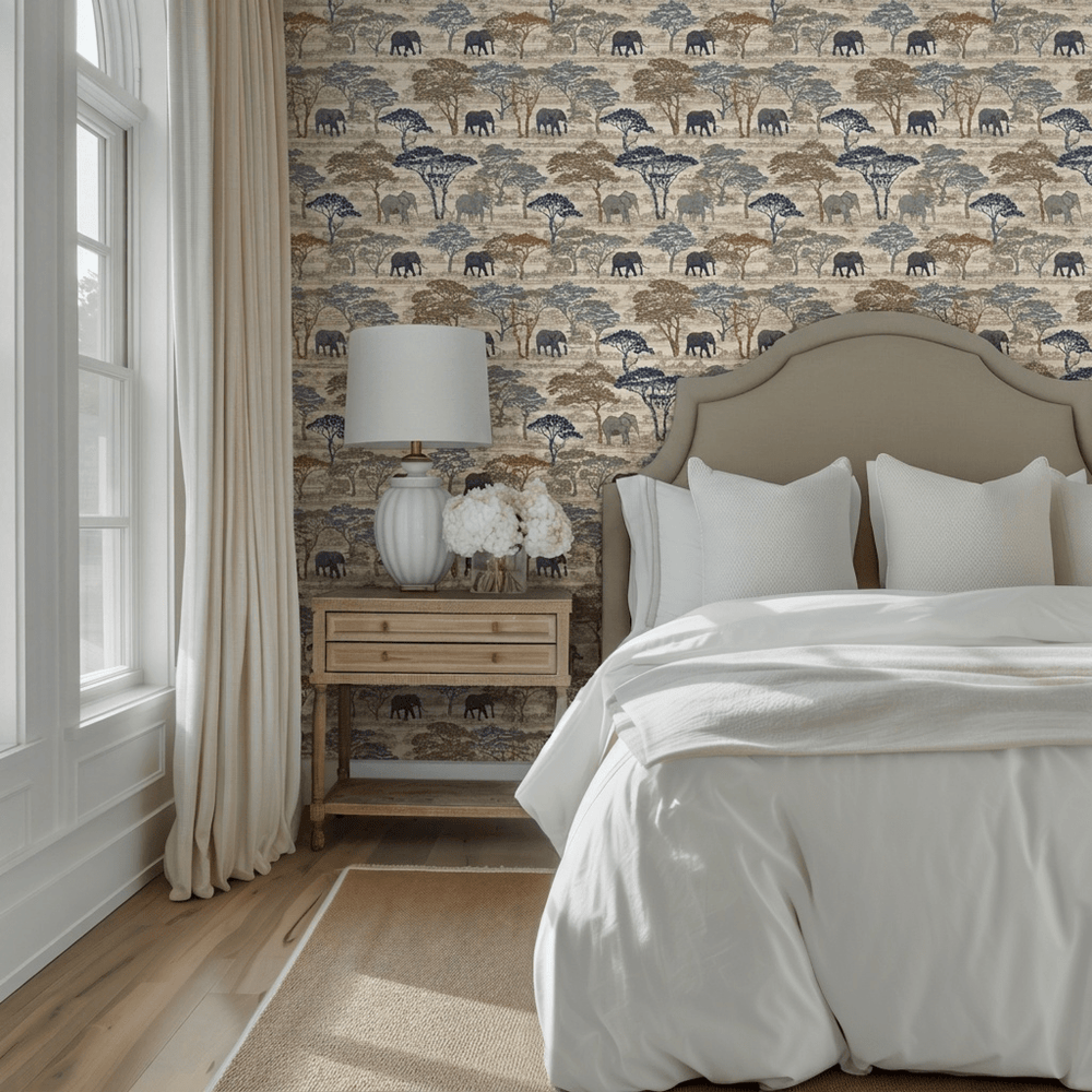 Wilder Faux Grasscloth Wallpaper - Painted Paper