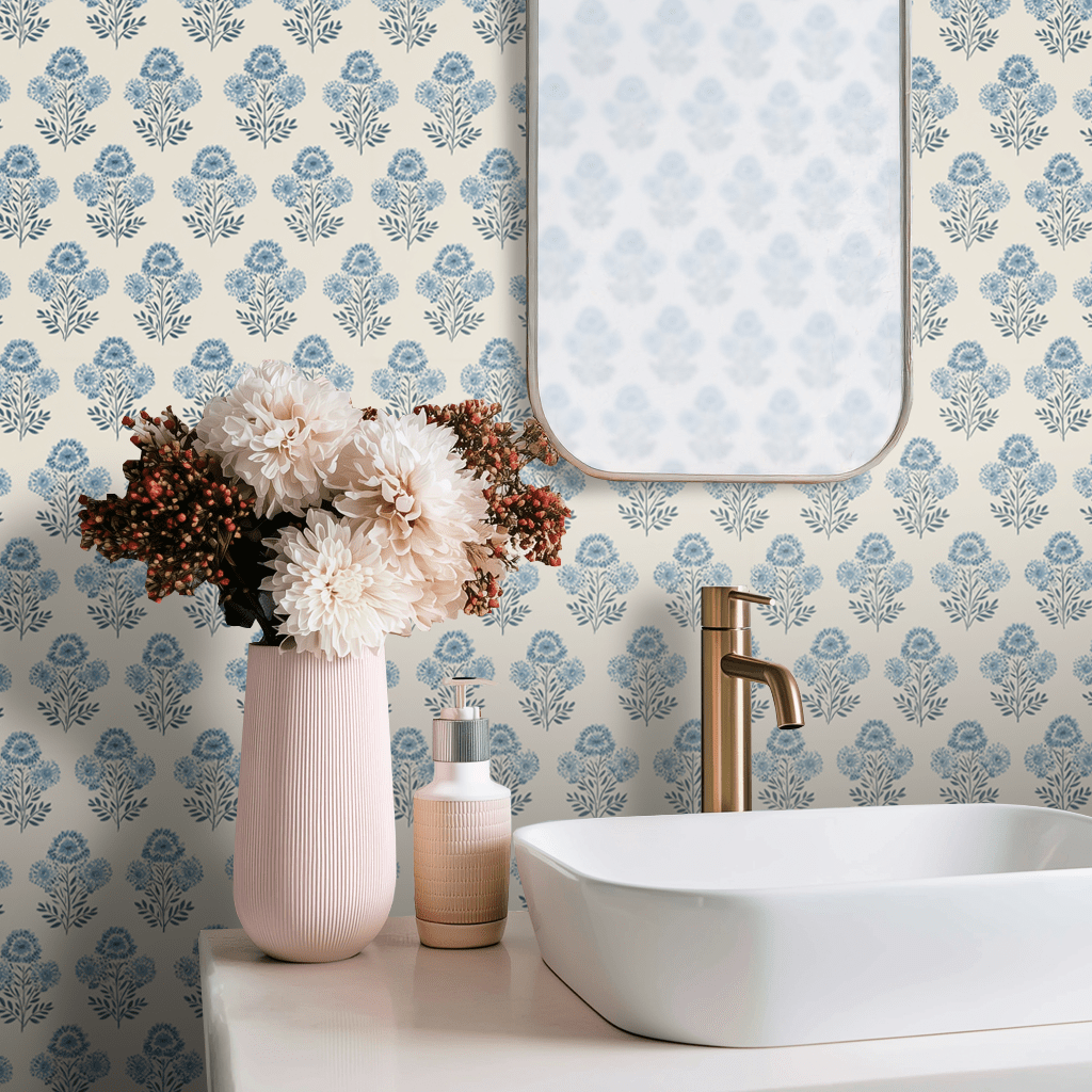Wildflower Waltz Wallpaper - Painted Paper