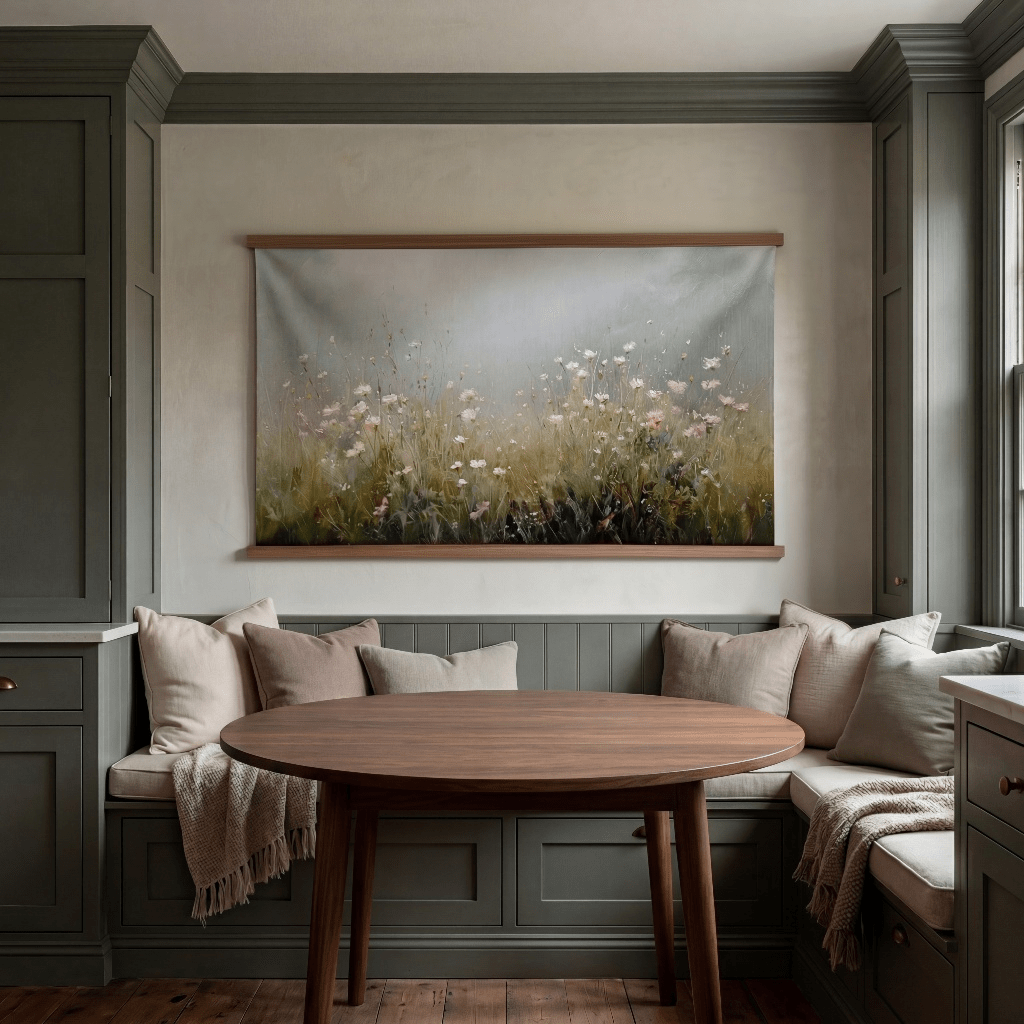 Wildflowers Fade - Tapestry - Painted Paper