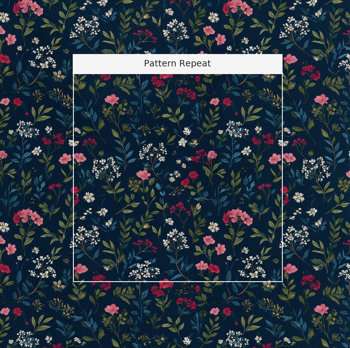 Wilding Bloom - Fabric - Painted Paper
