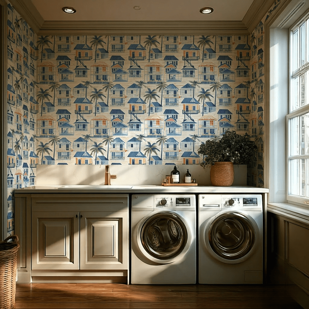 Willoughby Faux Grasscloth Wallpaper - Painted Paper