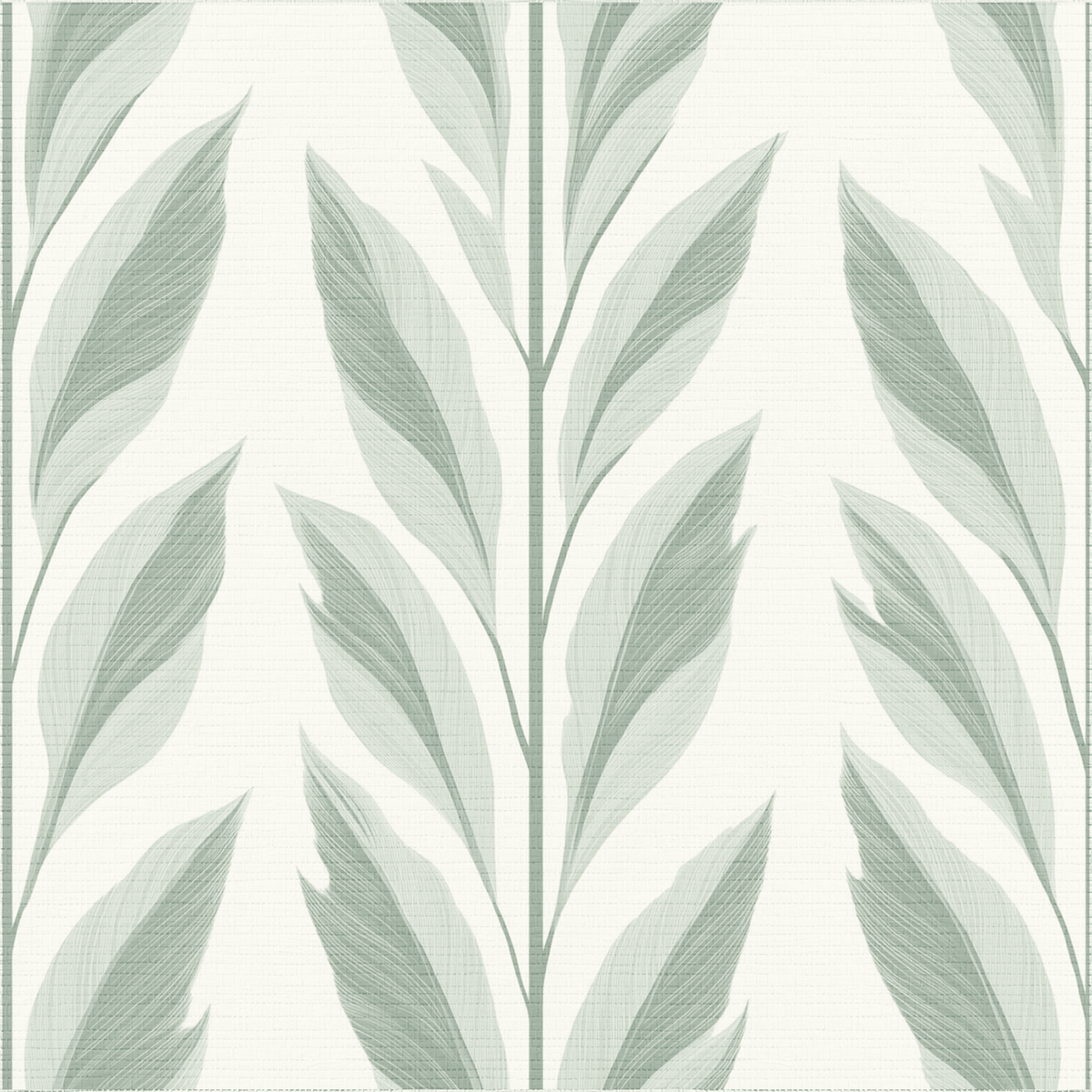 Willow Breeze Faux Grasscloth Wallpaper - Painted Paper