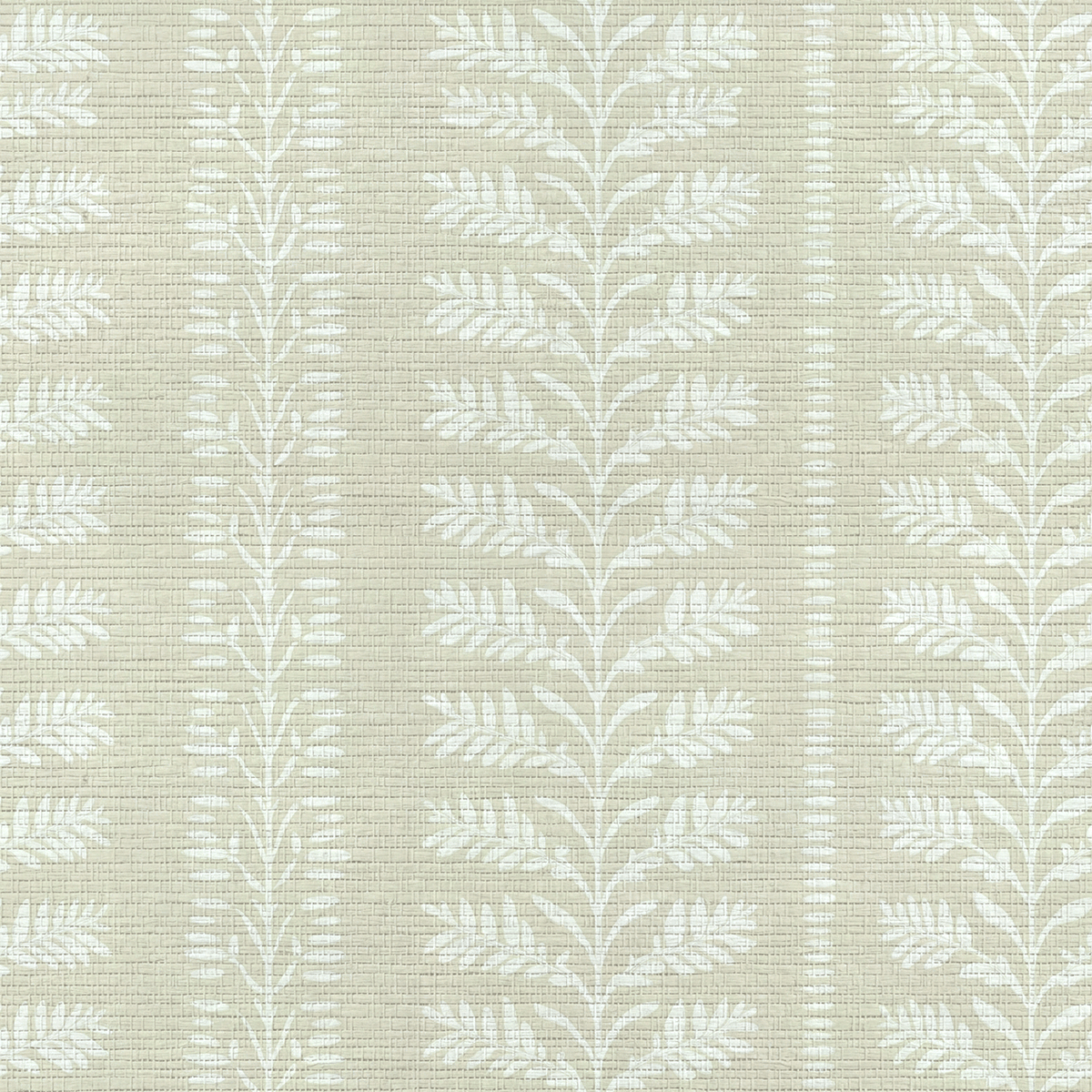 Willowstripe Faux Grasscloth Wallpaper - Painted Paper