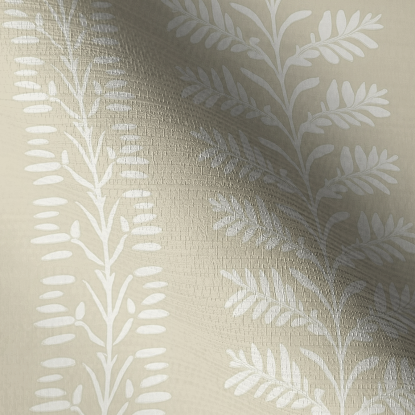 Willowstripe Faux Grasscloth Wallpaper