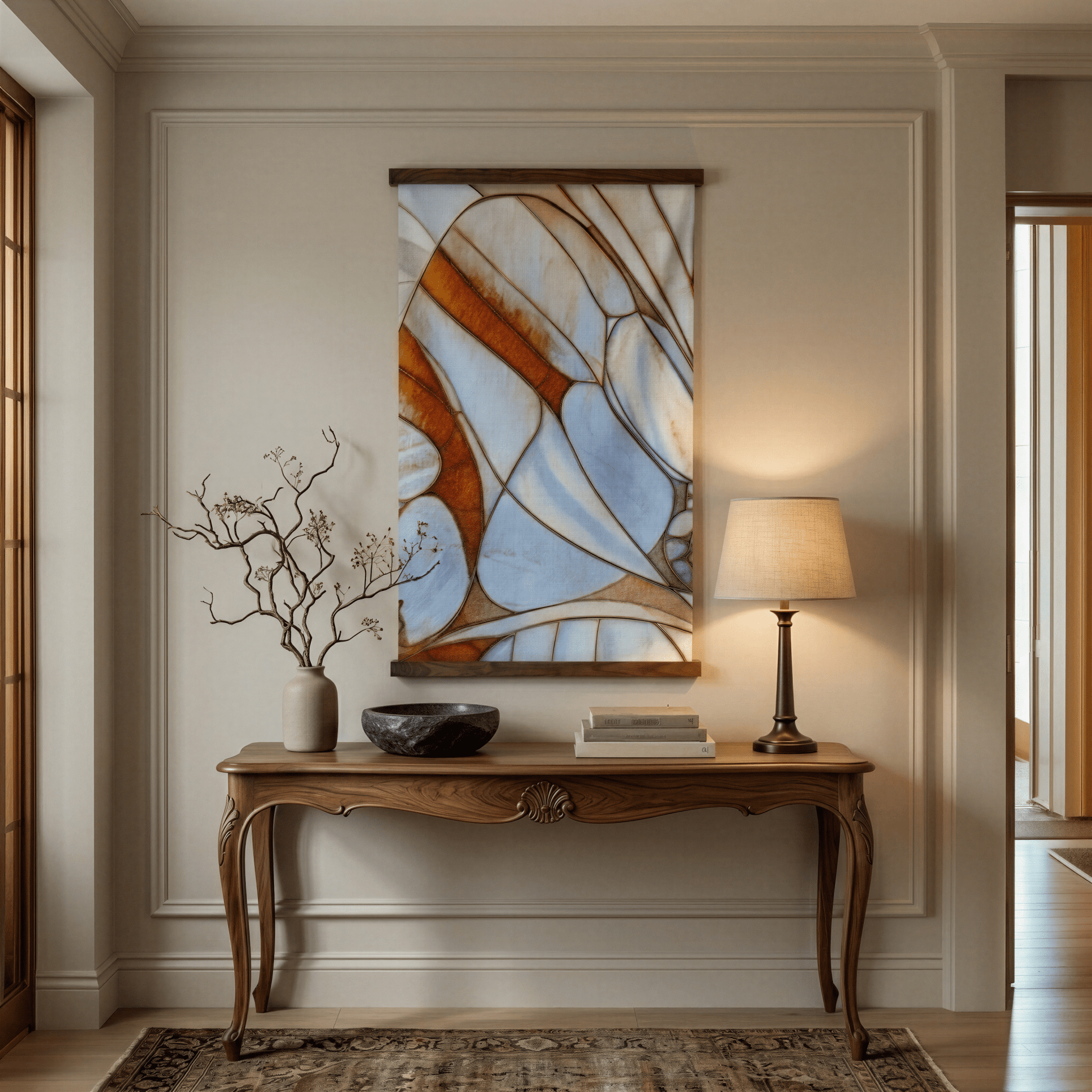 Wing Veil - Tapestry - Painted Paper